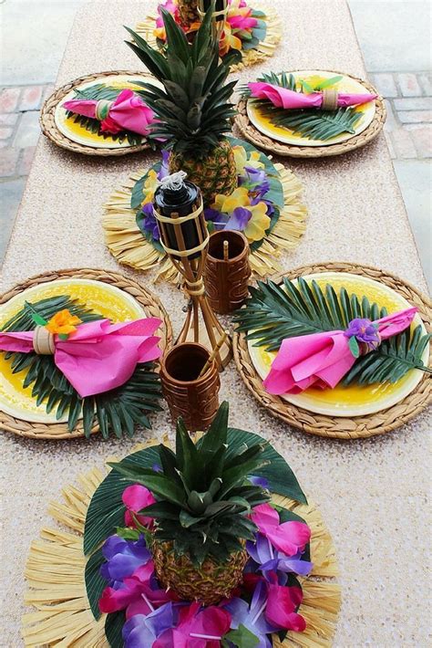 Pin on Party Decor For Hawaiian Events
