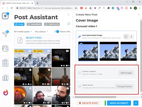 Inssist Chrome Extension Upload Videos To Instagram From Chrome Browser