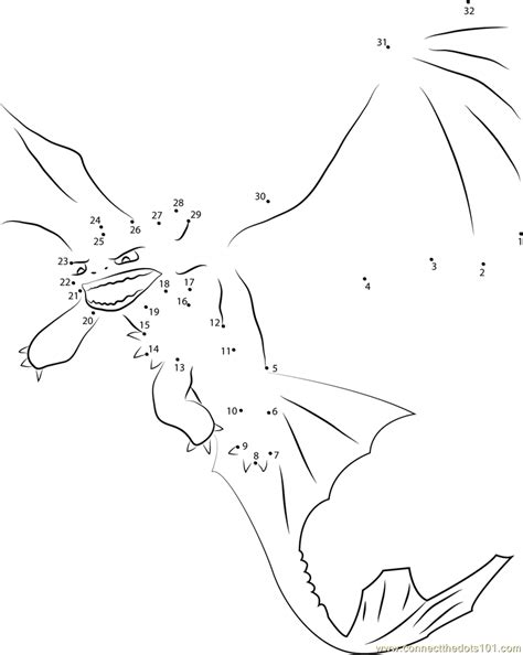 Keep your finger on the screen as you swipe to connect all the dots moving quickly at you in this extreme game of connect the dots. Angry Dragon dot to dot printable worksheet - Connect The Dots