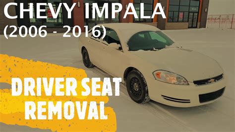 Chevy Impala Seat Removal Brokeasshome Com