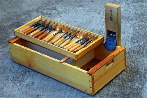 20080703 Bob Le Medium Sized Tool Box Japanese Woodworking Tools