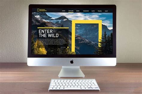 25 Spectacular iMac Mockups For Graphic Designers 2018 - Designhooks