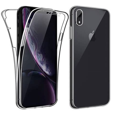 Sdtek Case For Iphone Xr Full Body 360 Phone Cover Silicone Front And Back