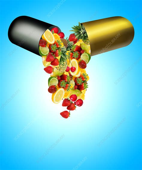 Capsule With Fruit Stock Image C0221177 Science Photo Library