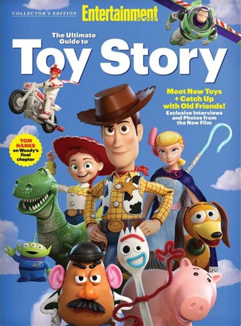 Entertainment Weekly Cover For Toy Story 4 Rpixar
