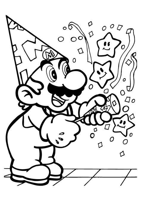 Super mario coloring pages for kids. Free Printable Mario Coloring Pages For Kids | Super mario ...