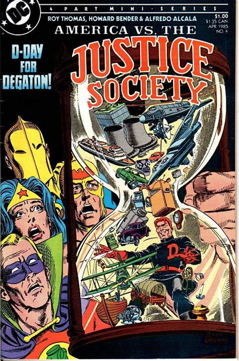 America Vs The Justice Society Vol 1 4 Dc Database Fandom