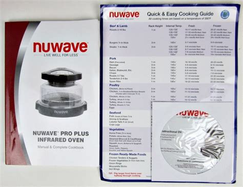 Nuwave pro plus infrared oven. NuWave Pro Plus Infrared Oven Manual & Cookbook ...