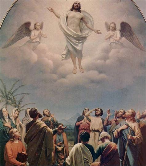 La Ascensión Del Señor A Los Cielos Jesús Vuelve Al Padre Logroño