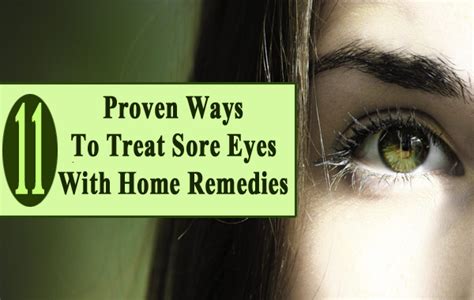 11 Proven Ways To Treat Sore Eyes With Home Remedies In No Time