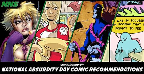National Absurdity Day Comic Recommendations Nerd News Social