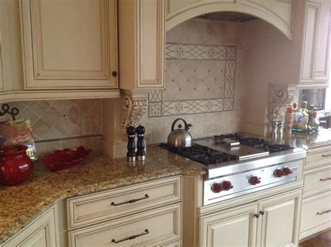 Why install a stone backsplash? Travertine Stone Tile Backsplash (With images) | Stone ...