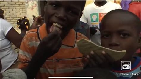 They mix mud with salt and vegetable oil and make cookies out of it. PEOPLE IN HAITI EATING MUD COOKIES TO SURVIVE ...