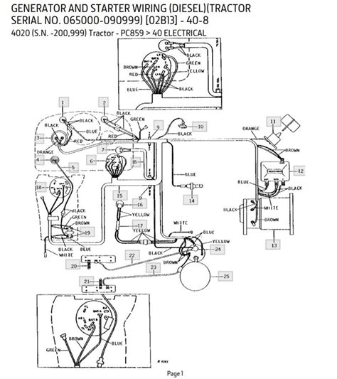 John Deere 4020 Light Switch Wiring Diagram Wiring Diagram