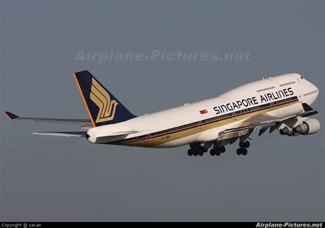 9v Smu Singapore Airlines Boeing 747 400 At Sydney Kingsford Smith