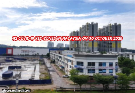 I can do the jawi too but because i have limited arabic. 32 COVID 19 Red Zones in Malaysia on 30 October 2020