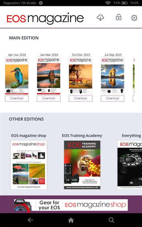 Eos Magazinekindle Tablet Editionukappstore For Android