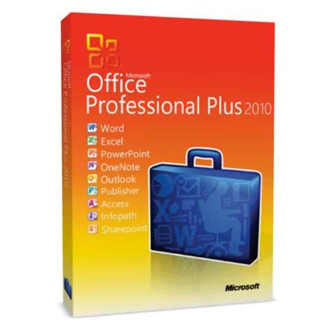 Acheter Licence Microsoft Office 2010 Professional Plus