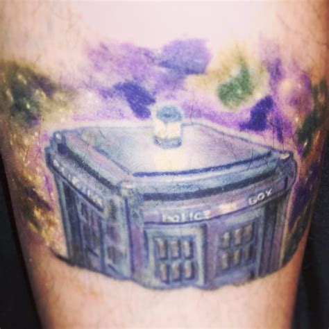 Tardis Tattoo Doctor Who By Zekira On Deviantart