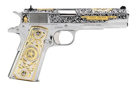 Sam Colt Special Edition Government Model 45 Acp Caliber Pistol For Sale