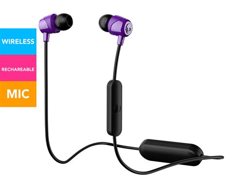 Skullcandy Jib Wireless In Ear Bluetooth Earbuds Purple Catch