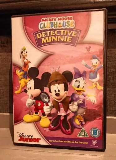 DISNEYS MICKEY MOUSE Clubhouse Detective Minnie Dvd 3 Episodes Free P