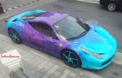 Ferrari 458 Italia is the Galaxy in China