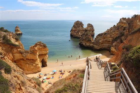 The Beautiful Beach Praia Do Camilo In Lagos Algarve Places To See