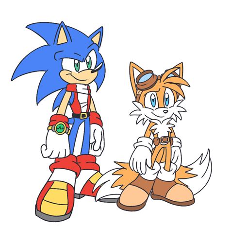 Just Sonic And Tails With Some Redesign By Melodyclerenes On Deviantart