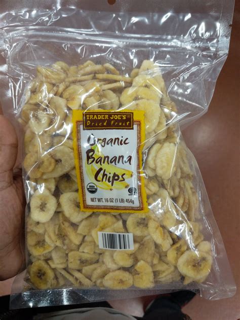 Trader Joes Organic Banana Chips Well Get The Food