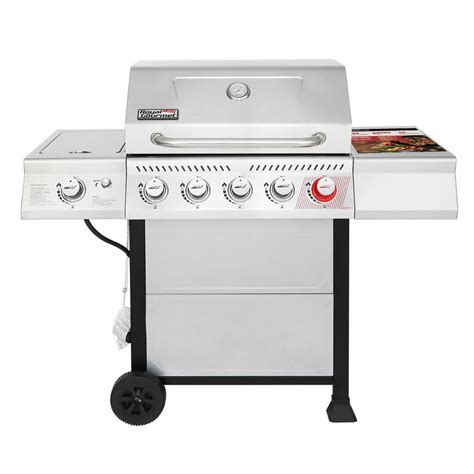 Reviews For Royal Gourmet 5 Burner Propane Gas Grill In Stainless Steel