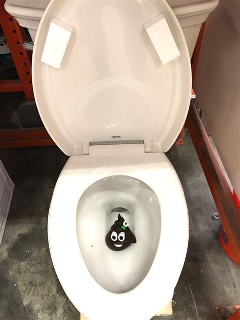 Ride On Poop Emoji In Toilet