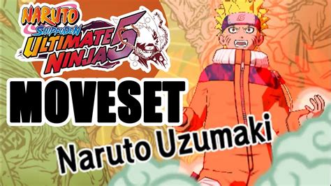 Naruto Ultimate Ninja 5 Ps2 Naruto Moveset Youtube