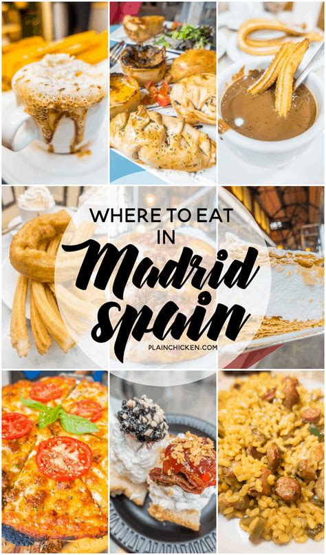Where To Eat In Madrid Spain Plain Chicken