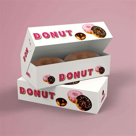 Custom Donut Boxes Printed Packaging Wholesale With Logo