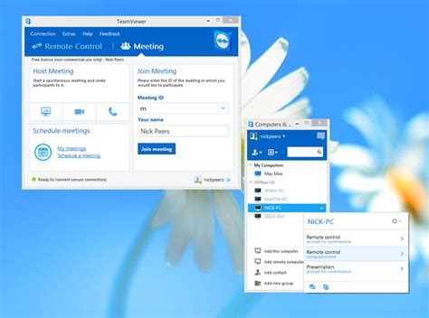 A global technology company and leading get quick access to your teamviewer contacts and all the essential meeting tools to collaborate. TeamViewer 10 promises better performance, improves collaborative tools