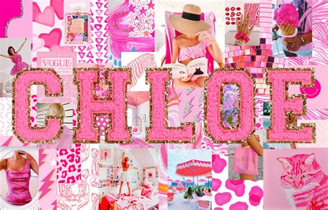 🔥 Free Download Custom Pink Preppy Monogram Desktop Wallpaper Collage