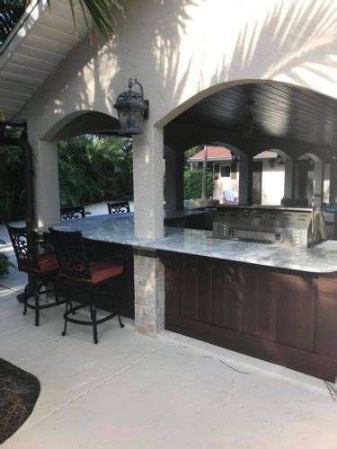 With a huge range of colours, finishes, accessories and appliances, you can trust us to design your dream outdoor kitchen with your budget in mind. outdoor-kitchen-cabinet-installation-in-Melbourne-FL-by ...