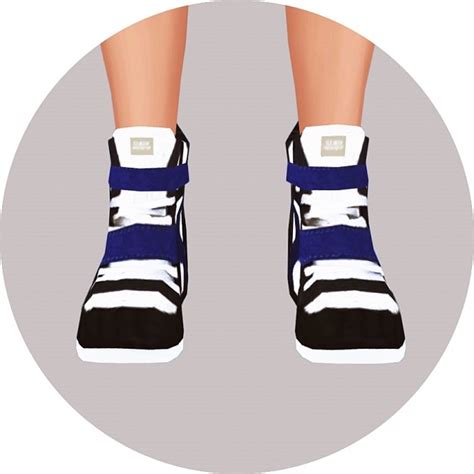 Male High Top Sneakers At Marigold Sims 4 Updates