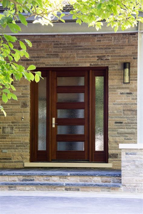 Exterior modern doors, modern exterior doors, contemporary home exteriors, exterior doors contemporary, home hardware. The Many Uses of Rain Glass | Contemporary front doors ...