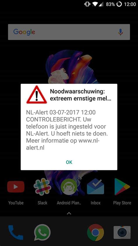 De nederlandse overheid heeft zondagmorgen een nl alert verstuurd om burgers te waarschuwen 1,5 voor maar €0,81 per week heeft u toegang tot 'nl alert: Geen NL Alert ontvangen? Dit moet je controleren op je toestel