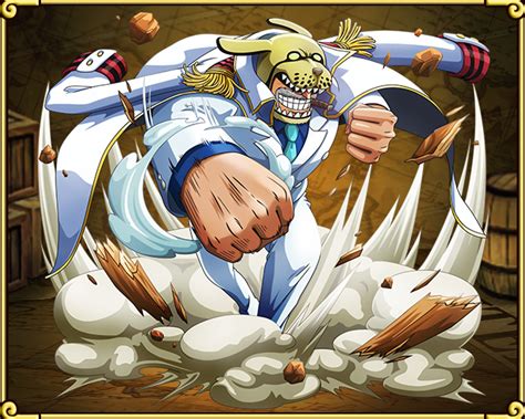 He is also very experienced in fighting and has the confidence to defeat admiral akainu (magma). OPTC Guideblog: Clash!! Vice-Admiral Garp