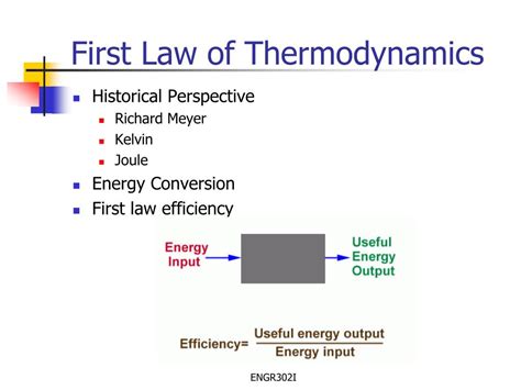 However much energy there was at the start of the universe, there will be that amount at. PPT - Conservation of Energy First Law of Thermodynamics ...