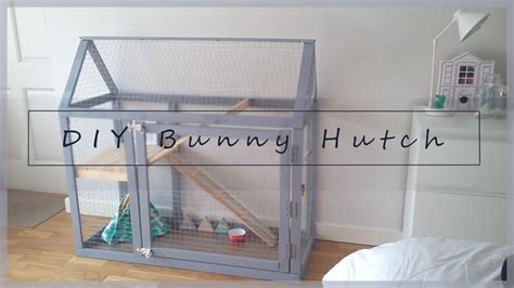 Diy Rabbit Indoor Hutch Youtube