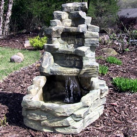 Garden fountain designs carving stone hand carved fountains. Garden stone fountain - 25 ideas for decorative fountains ...