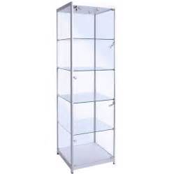 500mm Wide Glass Display Cabinets Access Displays