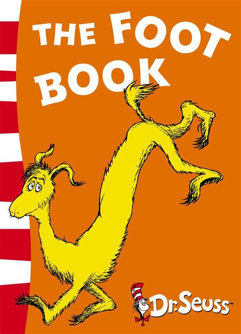 The Foot Book Blue Back Book By Dr Seuss Paperback Book Free Shipping