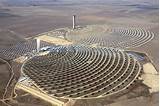 Pictures of Solar Power Plant Using Mirrors