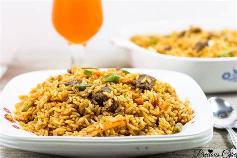 Cameroon Jollof Rice Recipe Easy Method Precious Core
