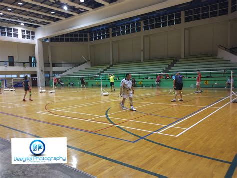 The length of a badminton court is 44 feet(13.41 m) and the breath of. best badminton court singapore sg review delta sports hall ...